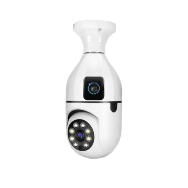 Rotating PTZ Wireless Wi-Fi Nanny CCTV Bulb Security Camera
