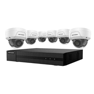 Hikvision 6 Channel IP camera IR Package 2MP kit with NVR DS-7108NI-Q1 150m cable