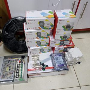 Hikvision 8 CCTV Full Color  8 Cameras 200m Cable
