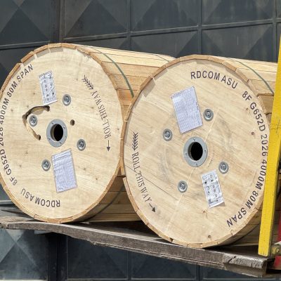ADSS Mini Fibre Optic Cable, 4km Roll (6, 8, 12 & 24 Core)