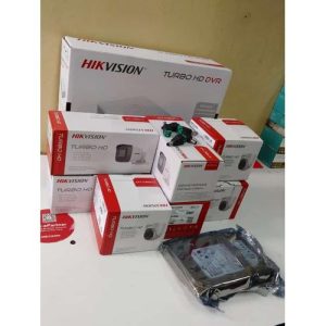 Hikvision 8 CCTV Camera Complete Set Full 1080px (with Night Vision + 2TB Storage + 200m Cable)